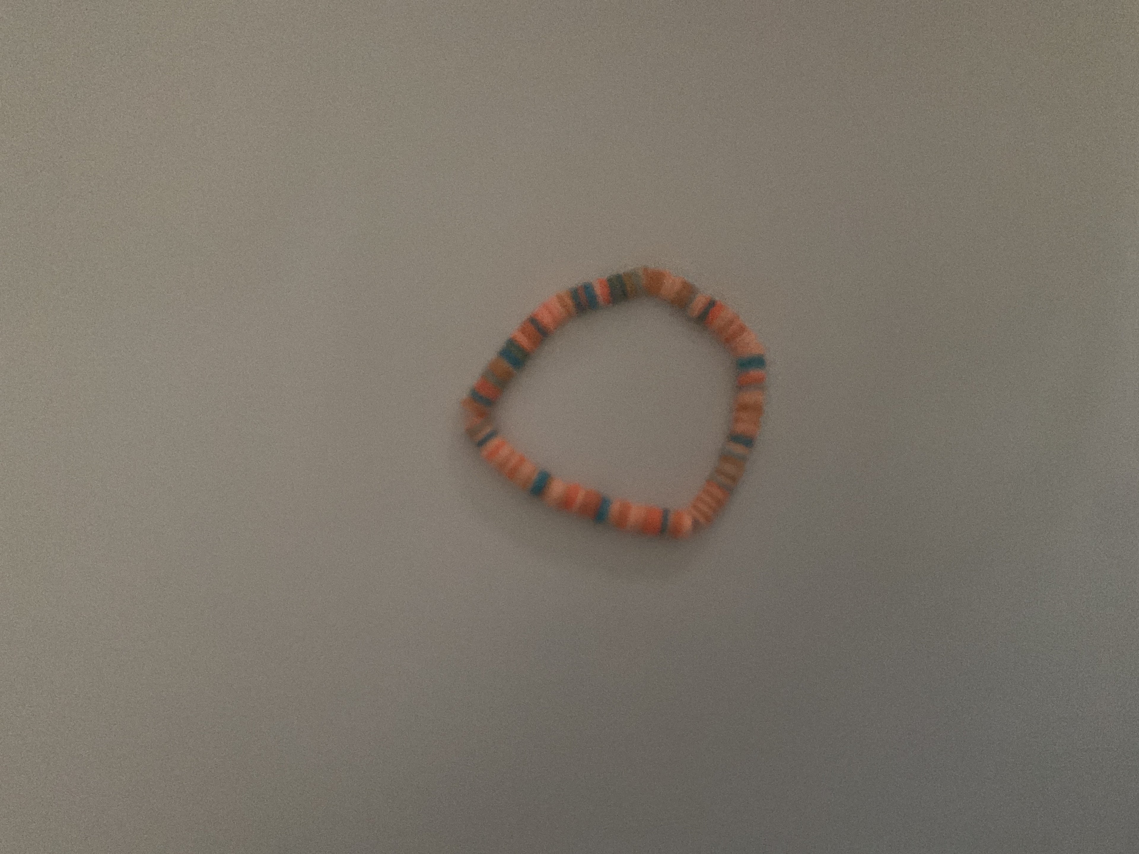 Aloha sun flower clay bead bracelet set