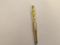 Gold beaded pen