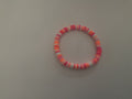 Surfer girl clay bead bracelet