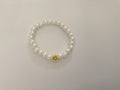 Smiley pearls bracelet
