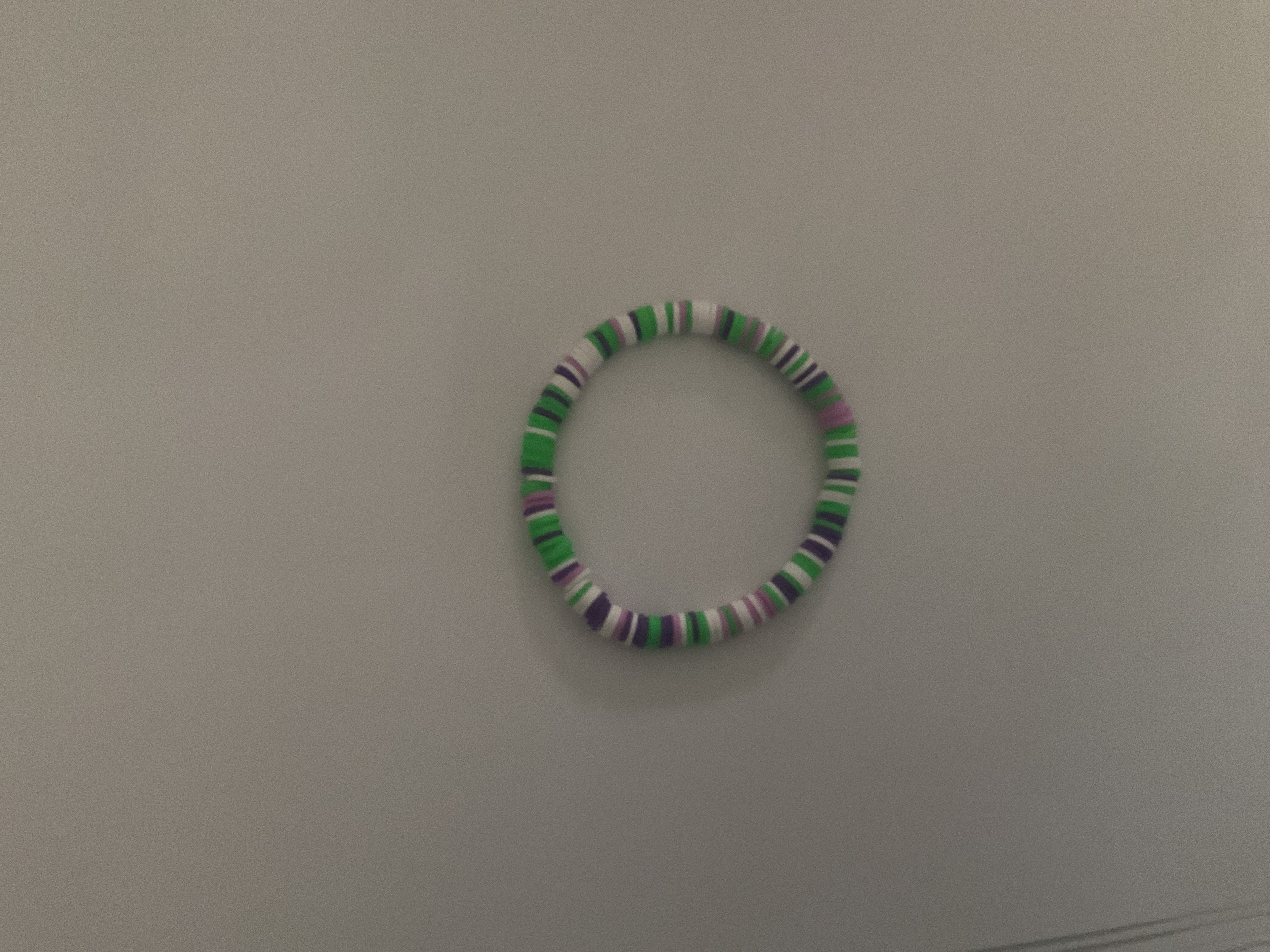 Buzz clay bead bracelet