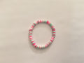Cotton candy 2.0 clay bead bracelet