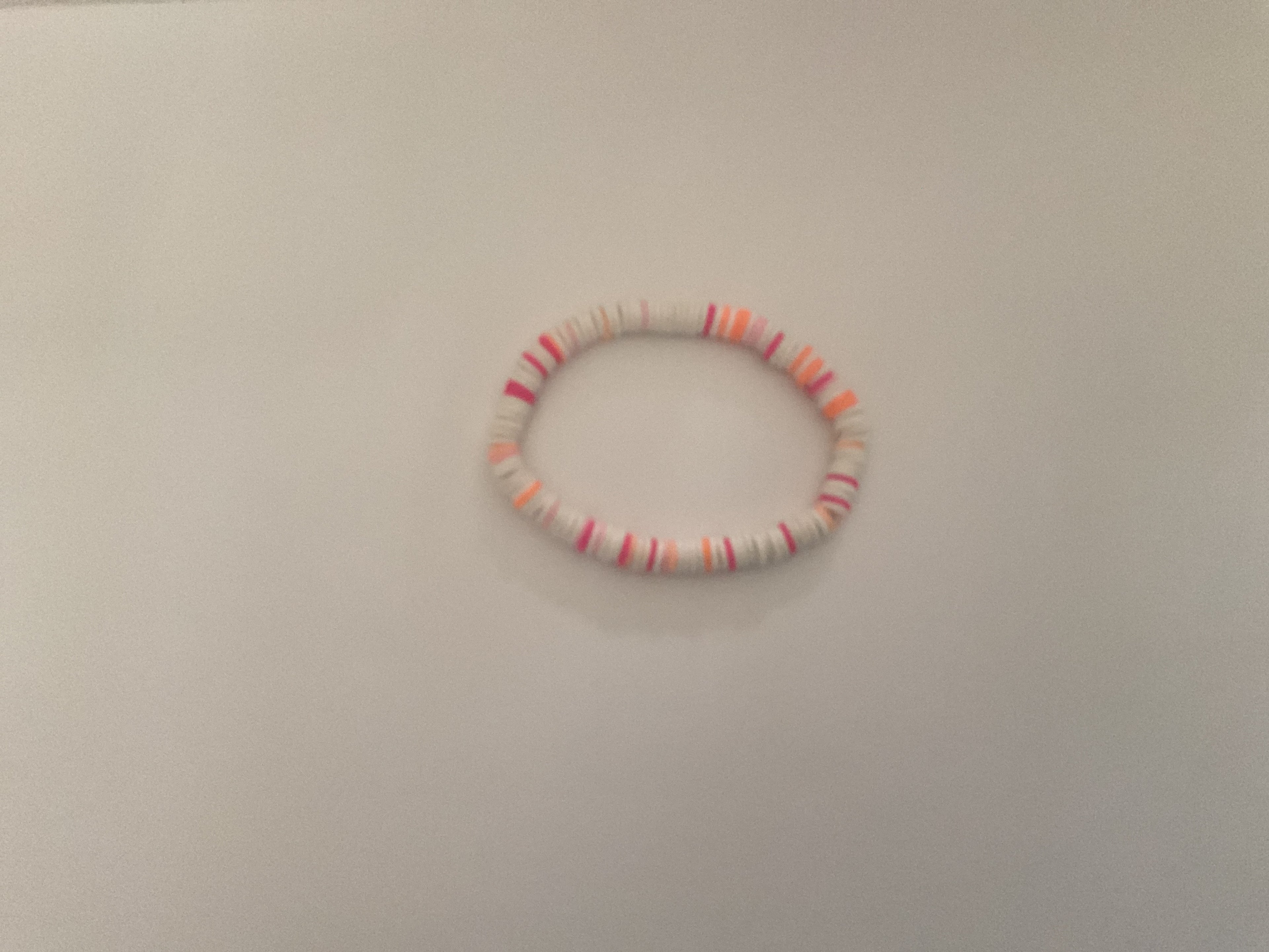 Surfer girl 2.0 clay bead bracelet